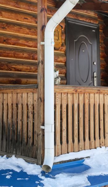 Cost of Porch Downspout Installation in Aiken