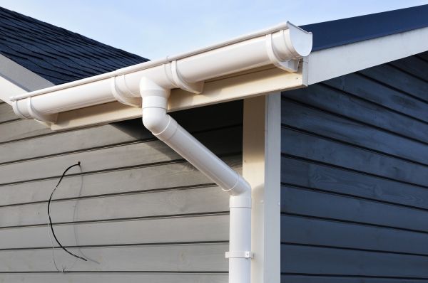 PVC Rain Gutter Installation in Aiken