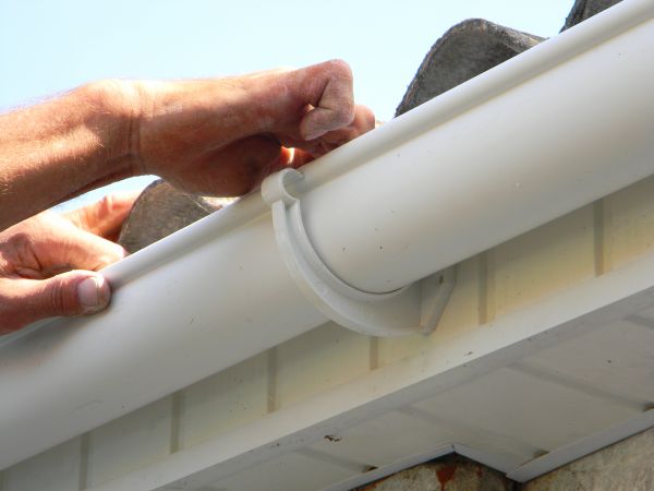 Plastic Gutter Repair in Aiken