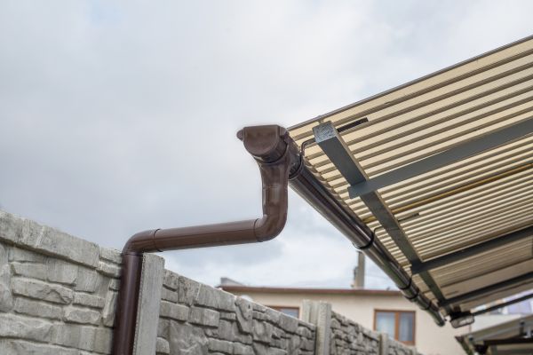 Plastic Downspout Installation in Aiken